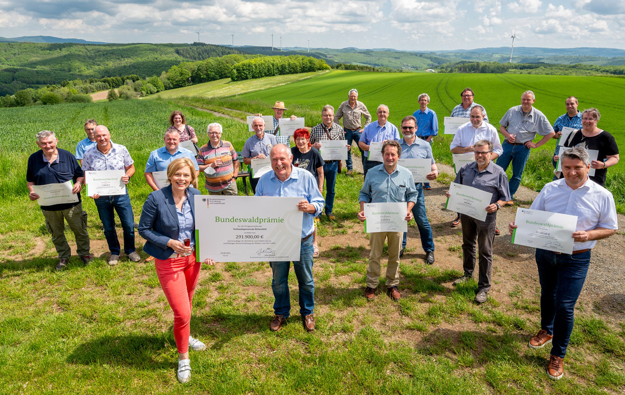 Bundeswaldprämie Verbandsgemeinde Birkenfeld 2021